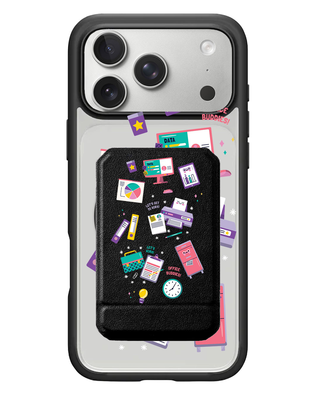 iPhone Magnetic Multifold Wallet - Officer
