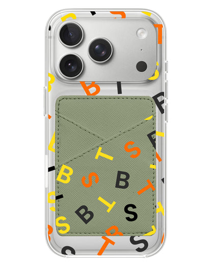 iPhone Phone Wallet Case - BTS Monogram