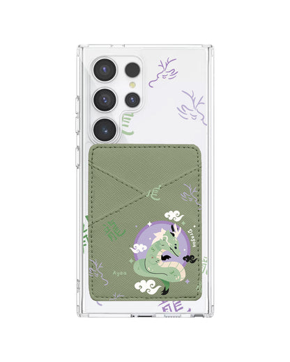 Android Phone Wallet Case - Shio Dragon