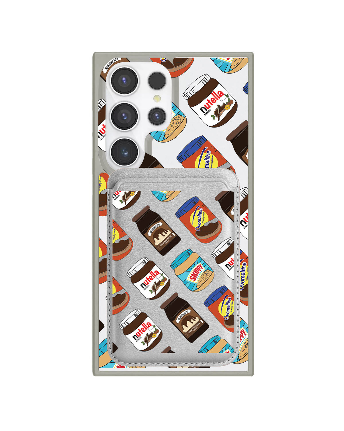 Android Magnetic Wallet Case - Choco Spread
