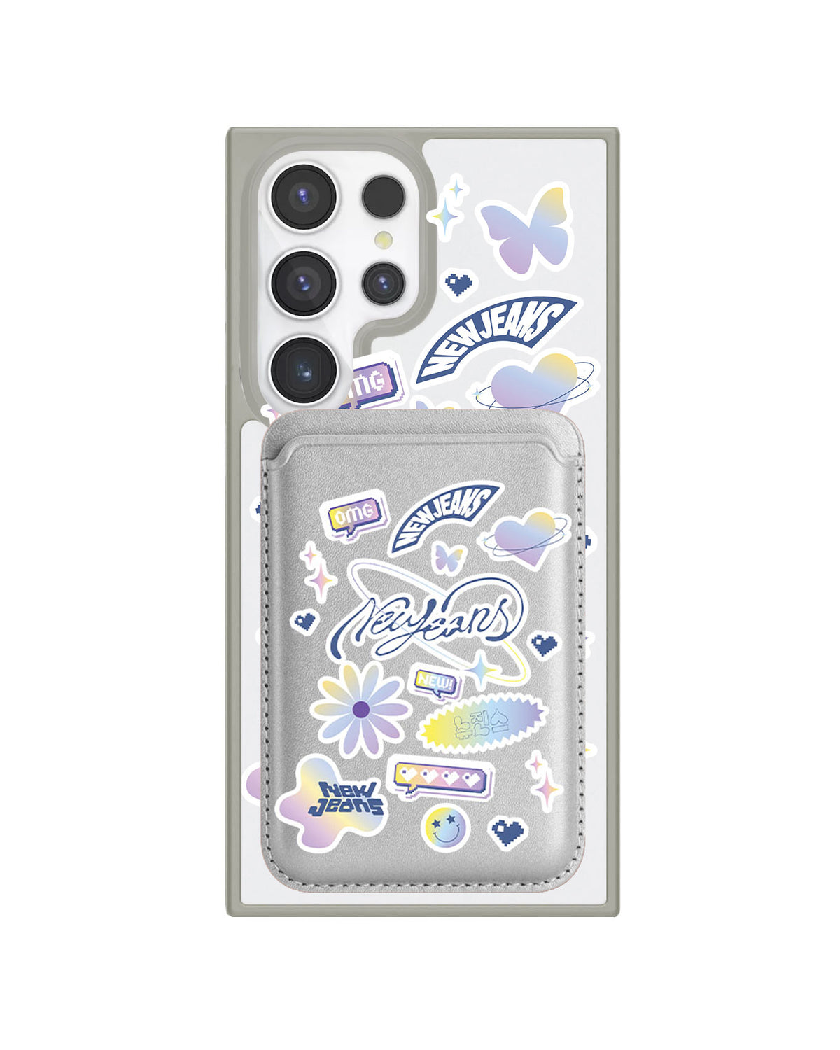 Android Magnetic Wallet Case - NewJeans OMG 2.0