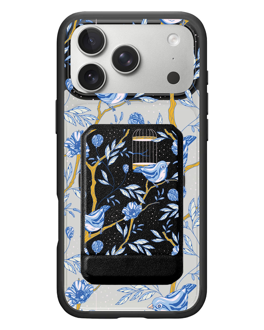 iPhone Magnetic Multifold Wallet - Lovebird 10.0