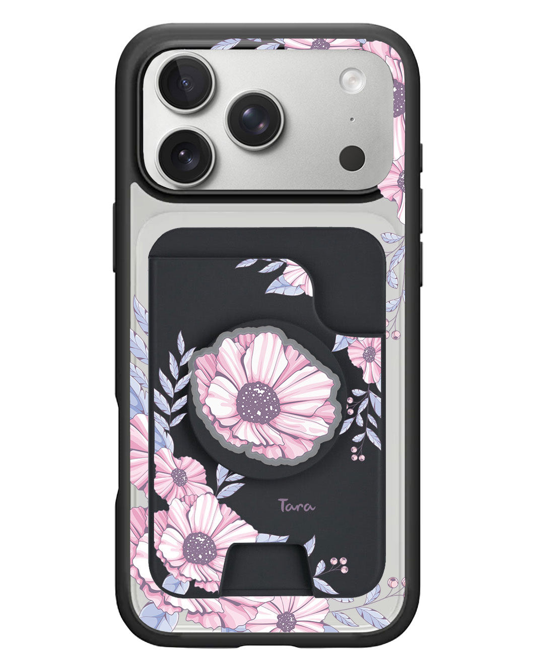 iPhone Magpop Wallet - Pink Blossom