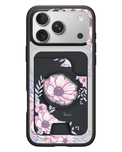 iPhone Magpop Wallet - Pink Blossom