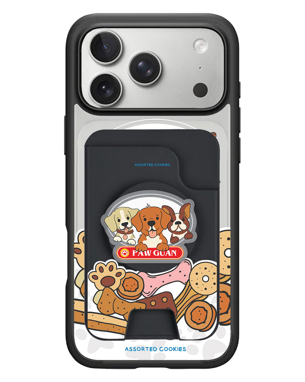 iPhone Magpop Wallet - Pawguan Dog