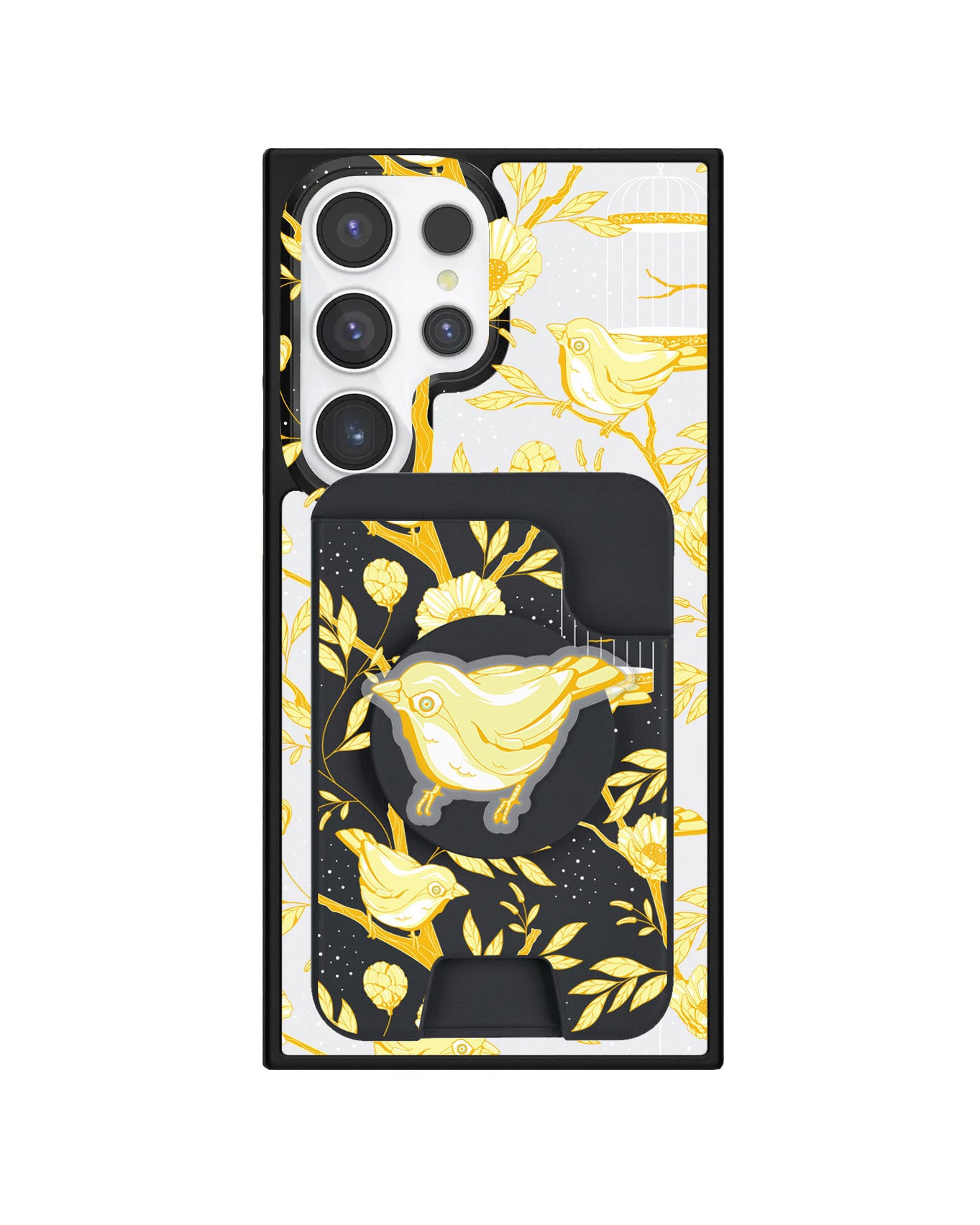 Android Magpop Wallet - Lovebird Monochrome 2.0