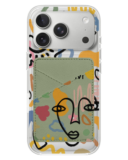 iPhone Phone Wallet Case - Abstract 4.0