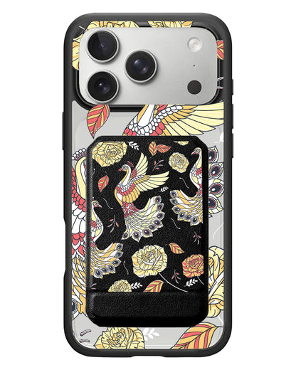 iPhone Magnetic Multifold Wallet - Bird of Paradise 5.0