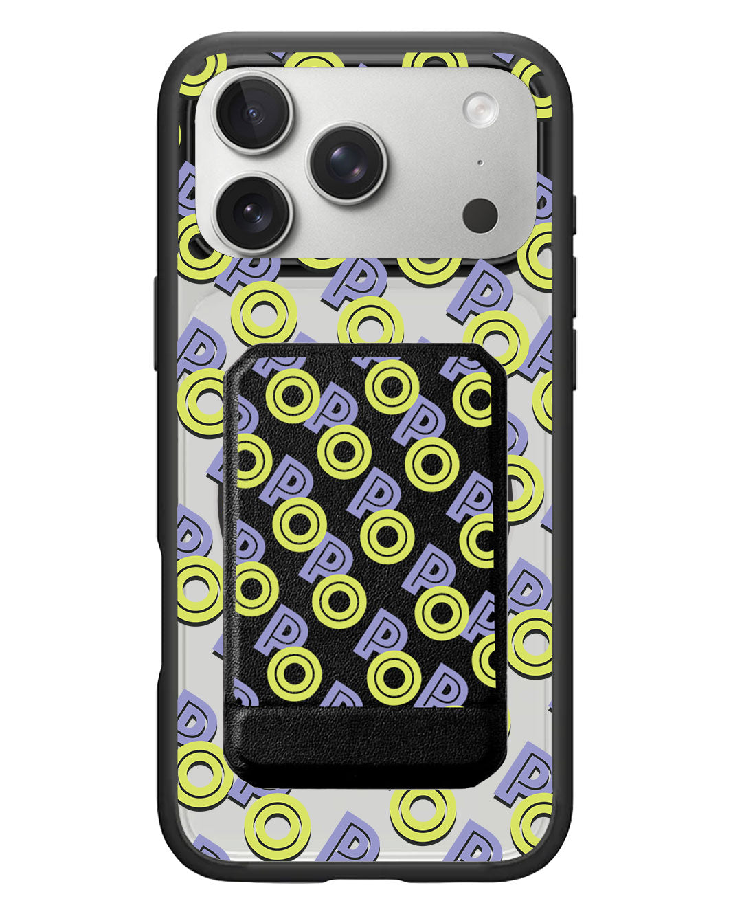 iPhone Magnetic Multifold Wallet - Initial Monogram 2.0
