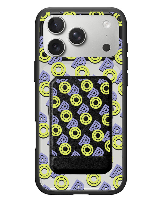 iPhone Magnetic Multifold Wallet - Initial Monogram 2.0
