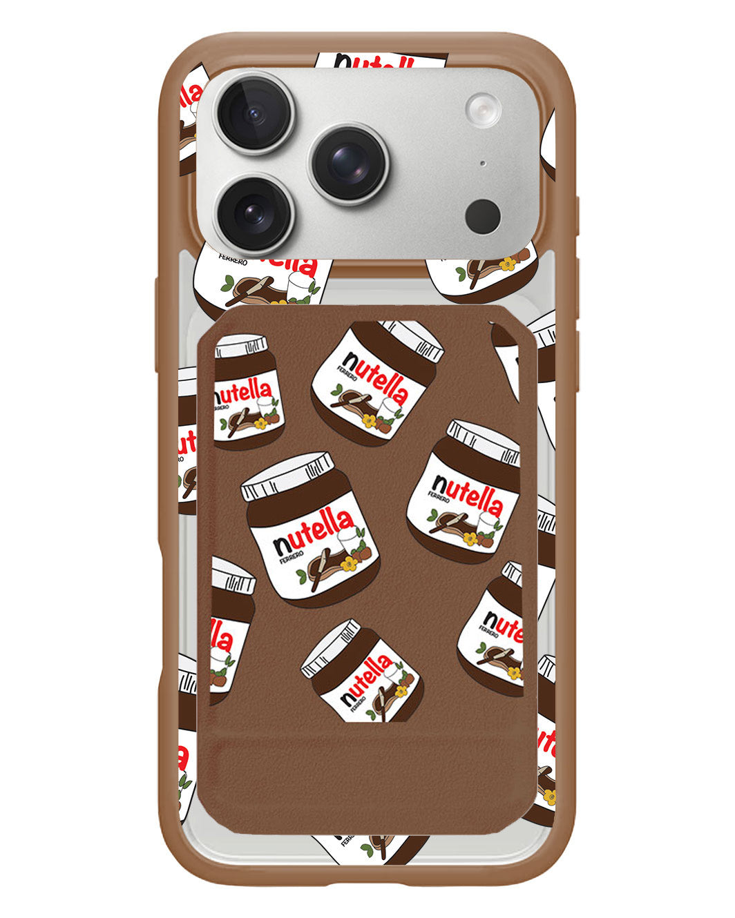 iPhone Magnetic Multifold Wallet - Nutella