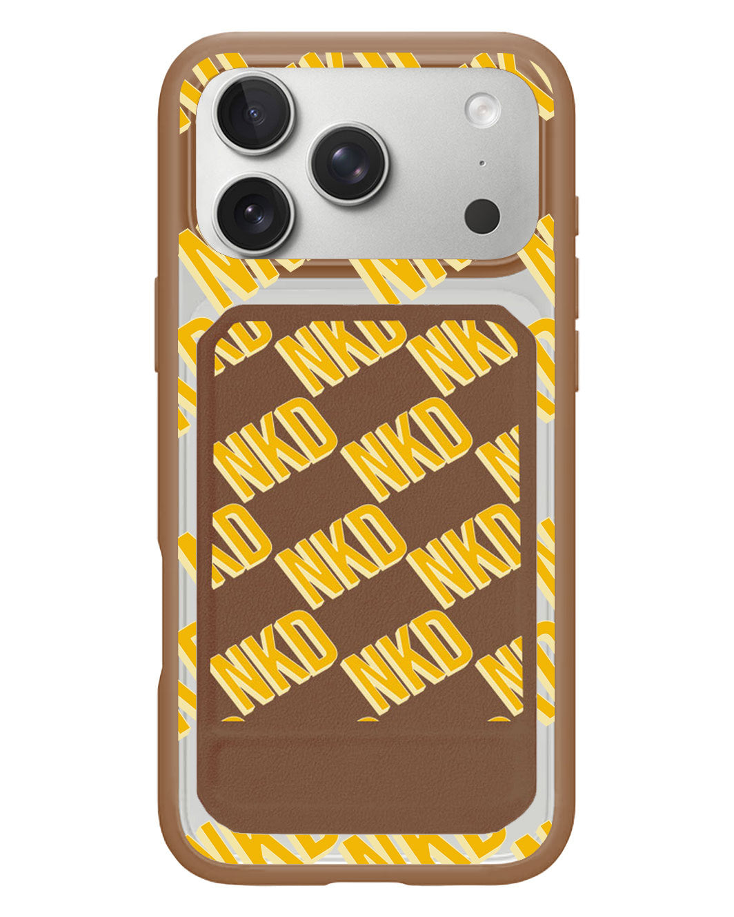 iPhone Magnetic Multifold Wallet - Diagonal Initial Monogram 1.0