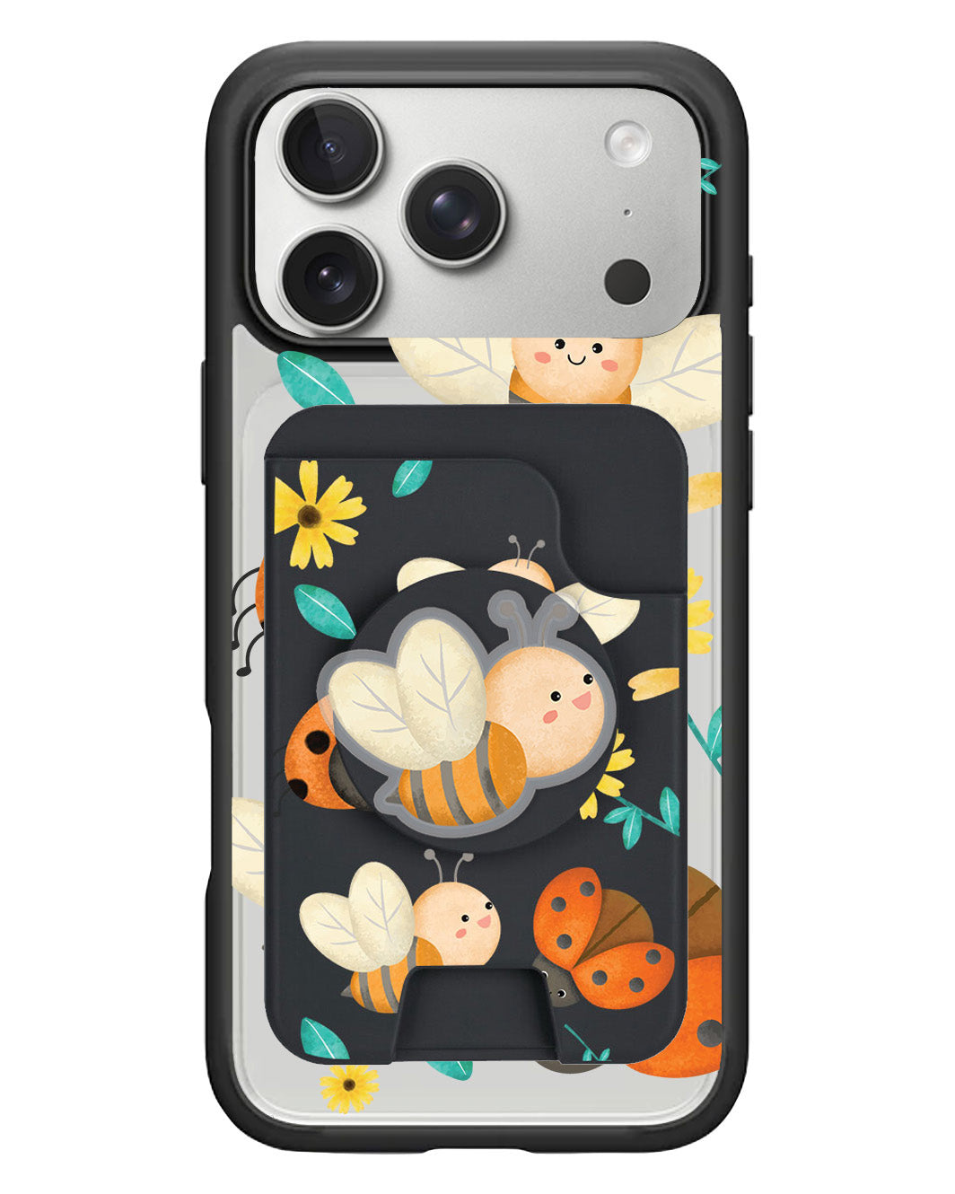 iPhone Magpop Wallet - Lady Bug & Bee