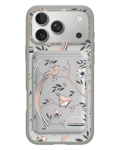 iPhone Magnetic Wallet Case - Lovebird 2.0