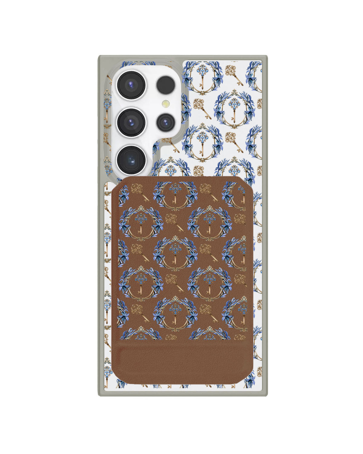 Android Magnetic Multifold Wallet - Goth Keys