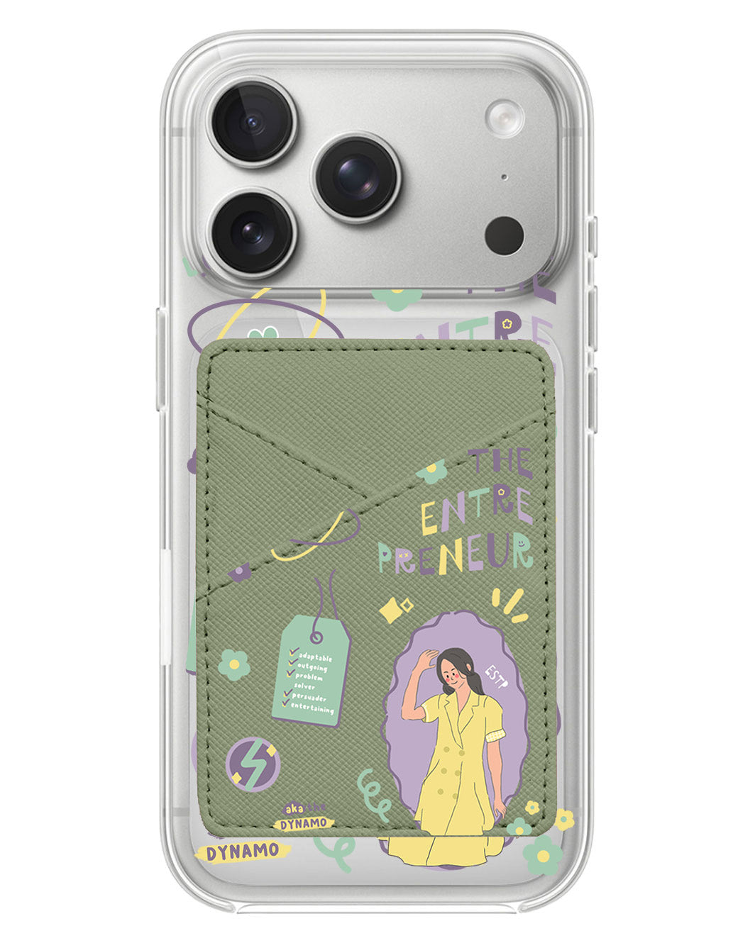 iPhone Phone Wallet Case - ESTP