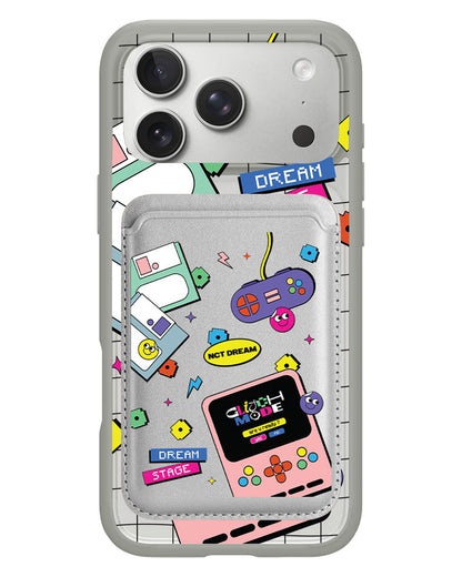 iPhone Magnetic Wallet Case - NCT Glitch Mode