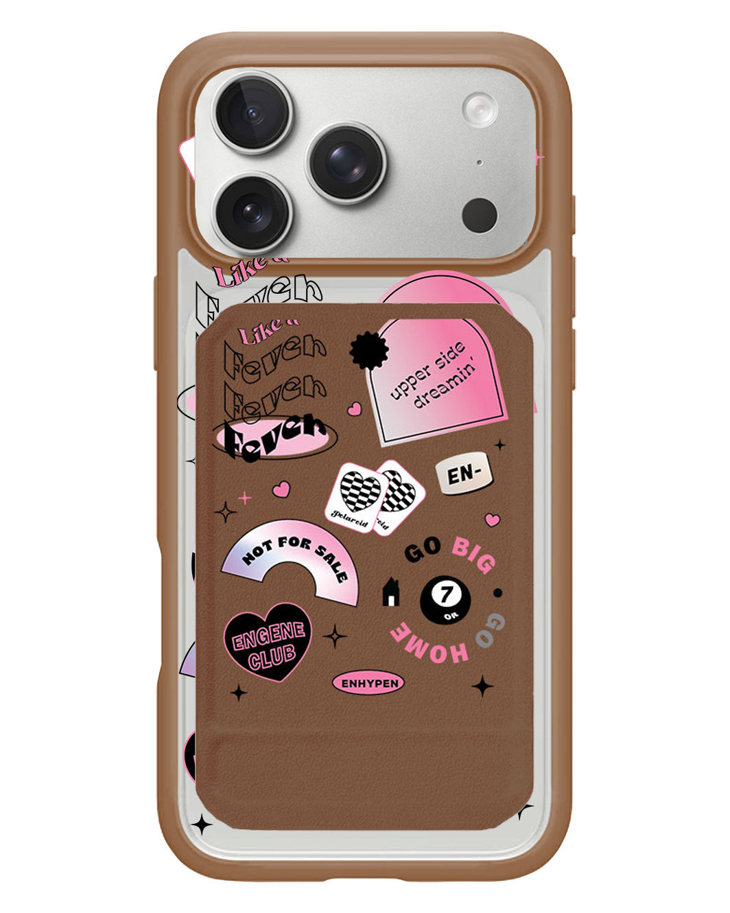 iPhone Magnetic Multifold Wallet - Enhyphen Sticker Pack