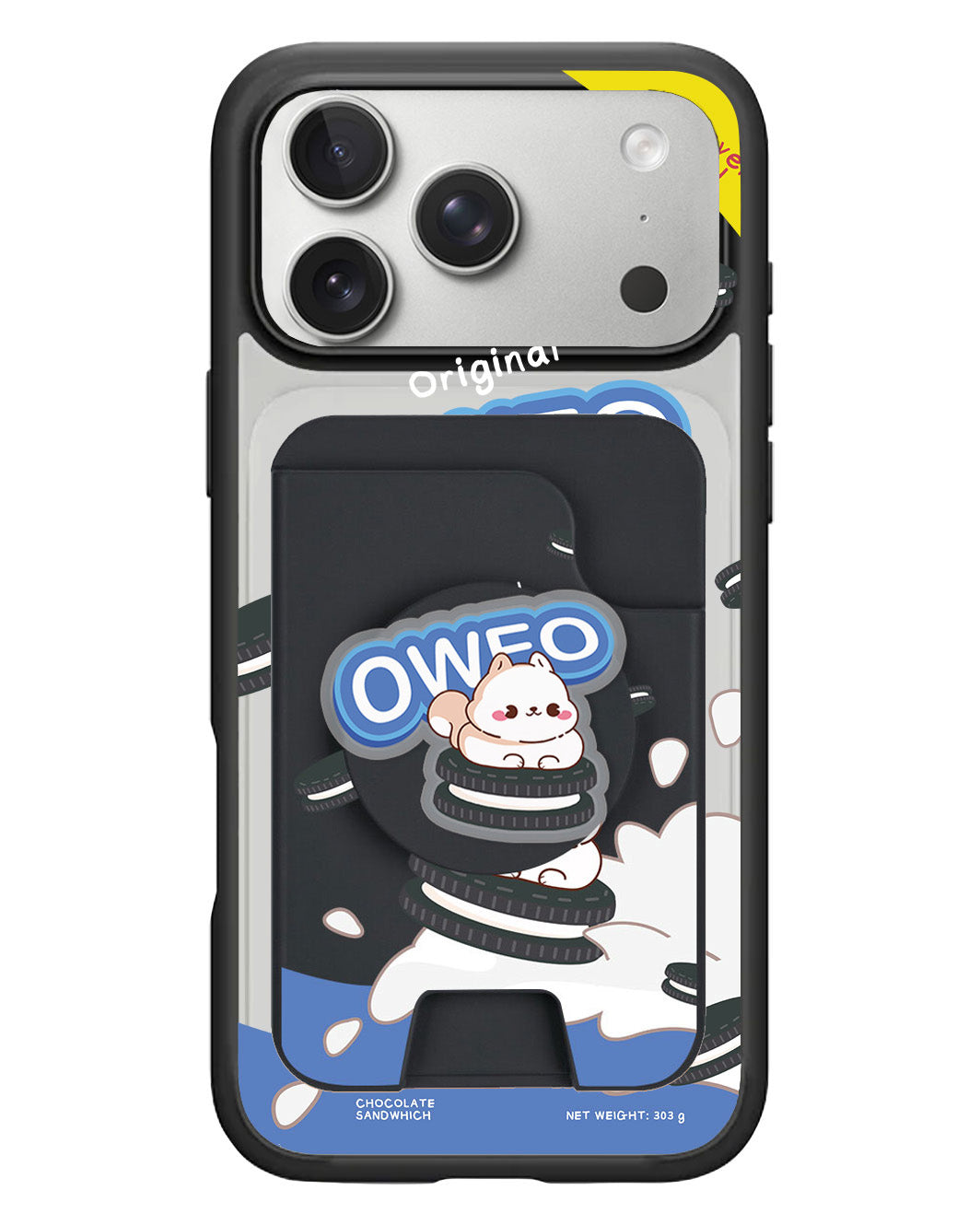 iPhone Magpop Wallet - Oweo Dog