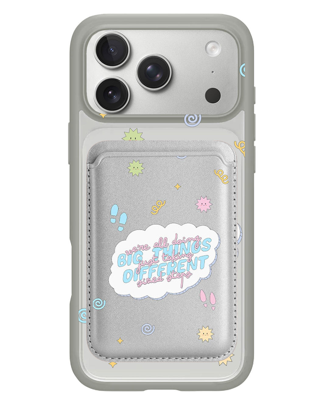 iPhone Magnetic Wallet Case - Different Steps
