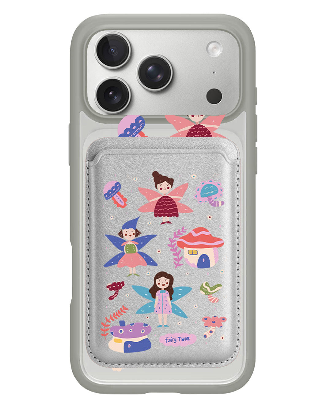 iPhone Magnetic Wallet Case - Fairytale