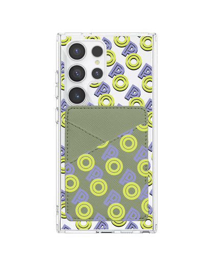 Android Phone Wallet Case - Initial 2.0 Monogram