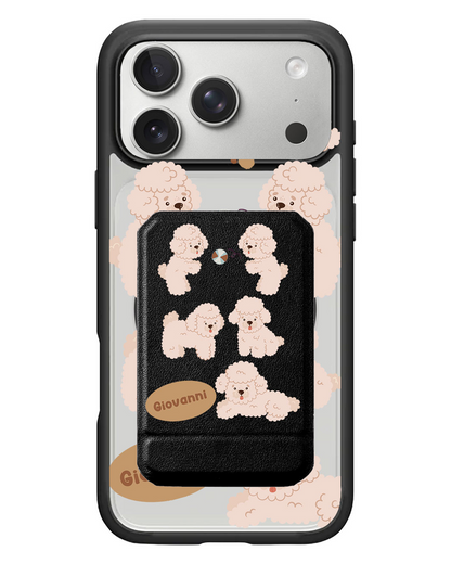 iPhone Magnetic Multifold Wallet - Poodle Squad 2.0
