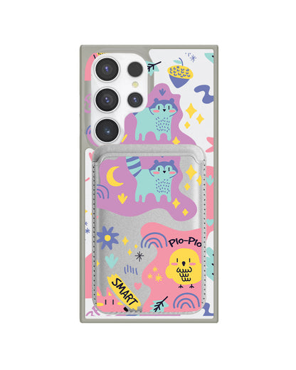 Android Magnetic Wallet Case - Pio N Friends