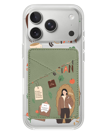 iPhone Phone Wallet Case - Intp