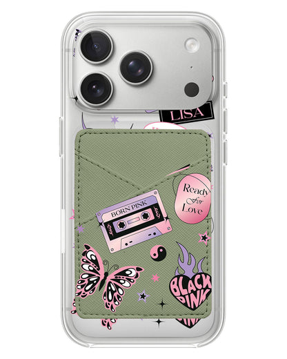 iPhone Phone Wallet Case - Born Pink