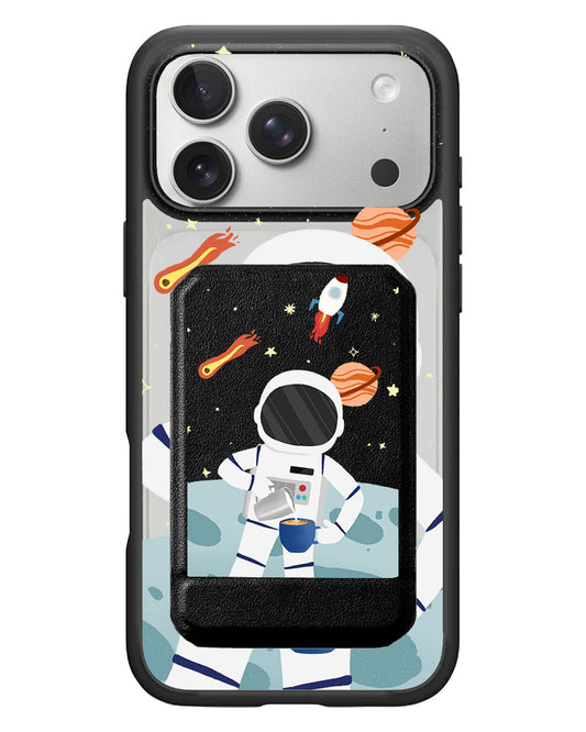 iPhone Magnetic Multifold Wallet - Baristronaut