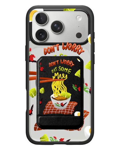 iPhone Magnetic Multifold Wallet - Go eat some mie