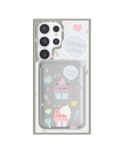 Android Magnetic Wallet Case - Cupcake