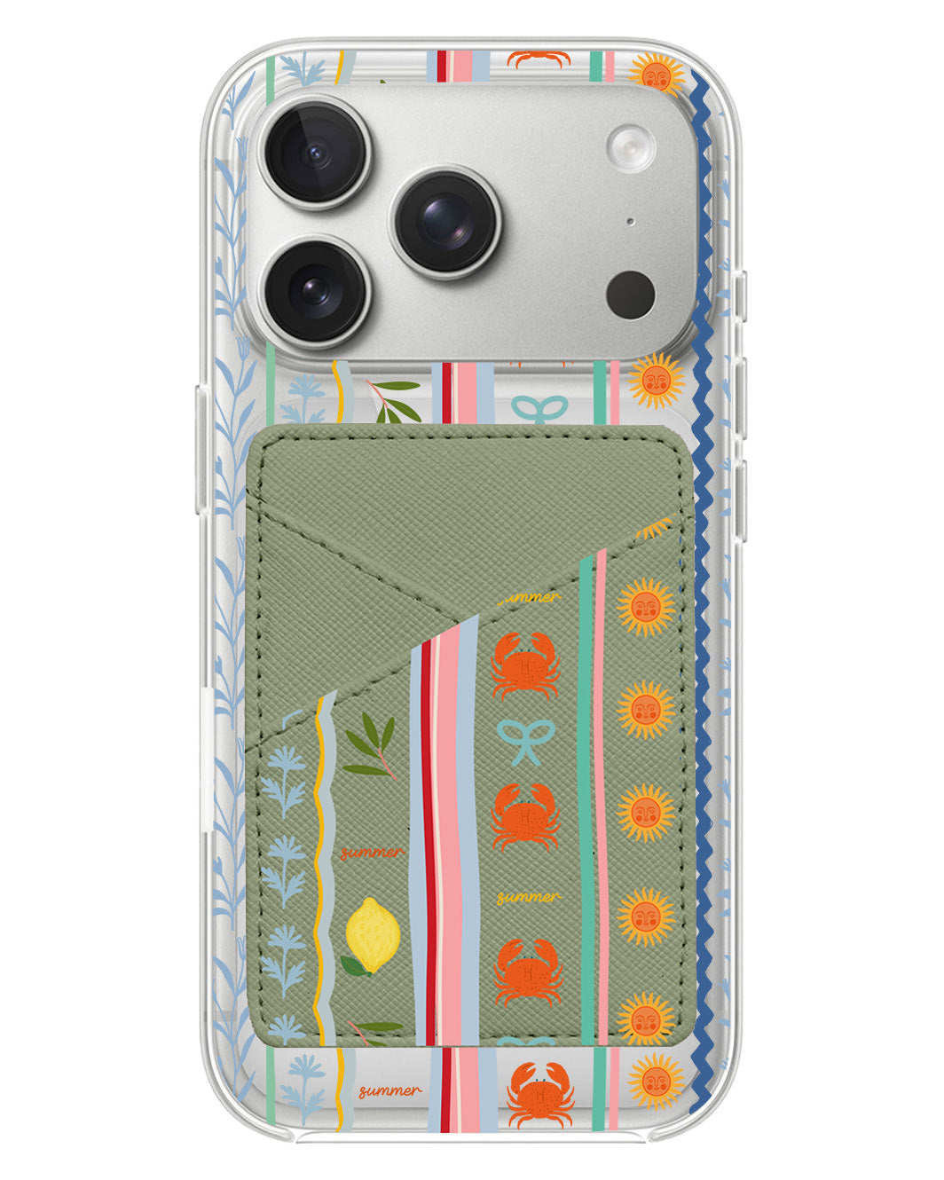 iPhone Phone Wallet Case - Seaside Opulence 2.0