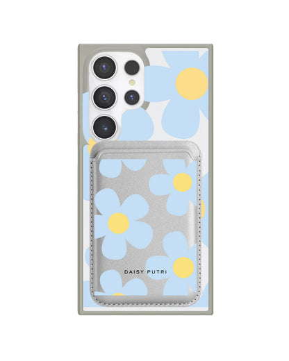 Android Magnetic Wallet Case - Daisy Garland