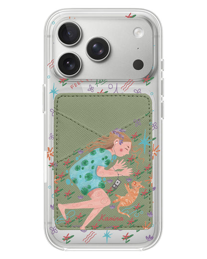 iPhone Phone Wallet Case - Feel The Feels