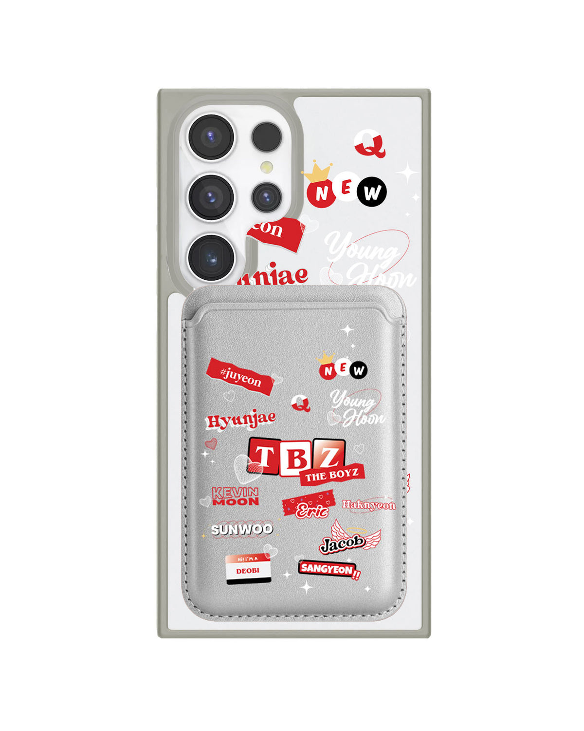 Android Magnetic Wallet Case - The Boyz Members
