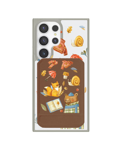 Android Magnetic Multifold Wallet - Bear & Fox