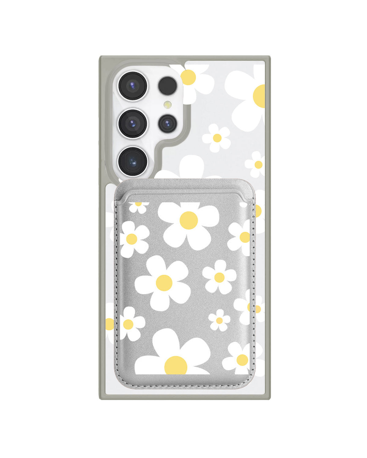 Android Magnetic Wallet Case - Daisy 3.0