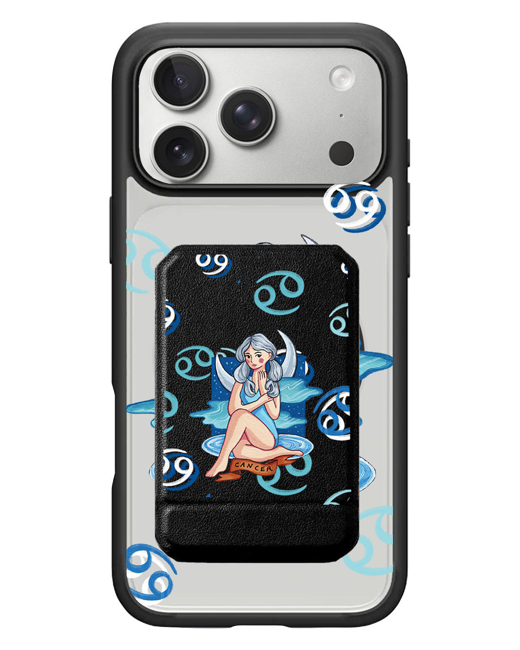 iPhone Magnetic Multifold Wallet - Cancer