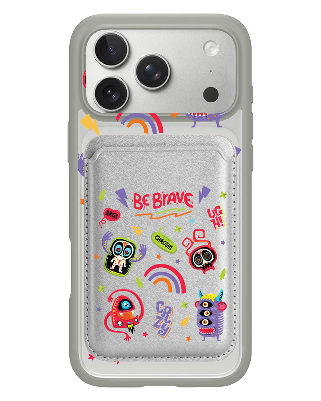 iPhone Magnetic Wallet Case - Baby Monster