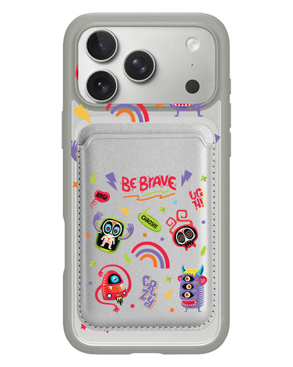 iPhone Magnetic Wallet Case - Baby Monster