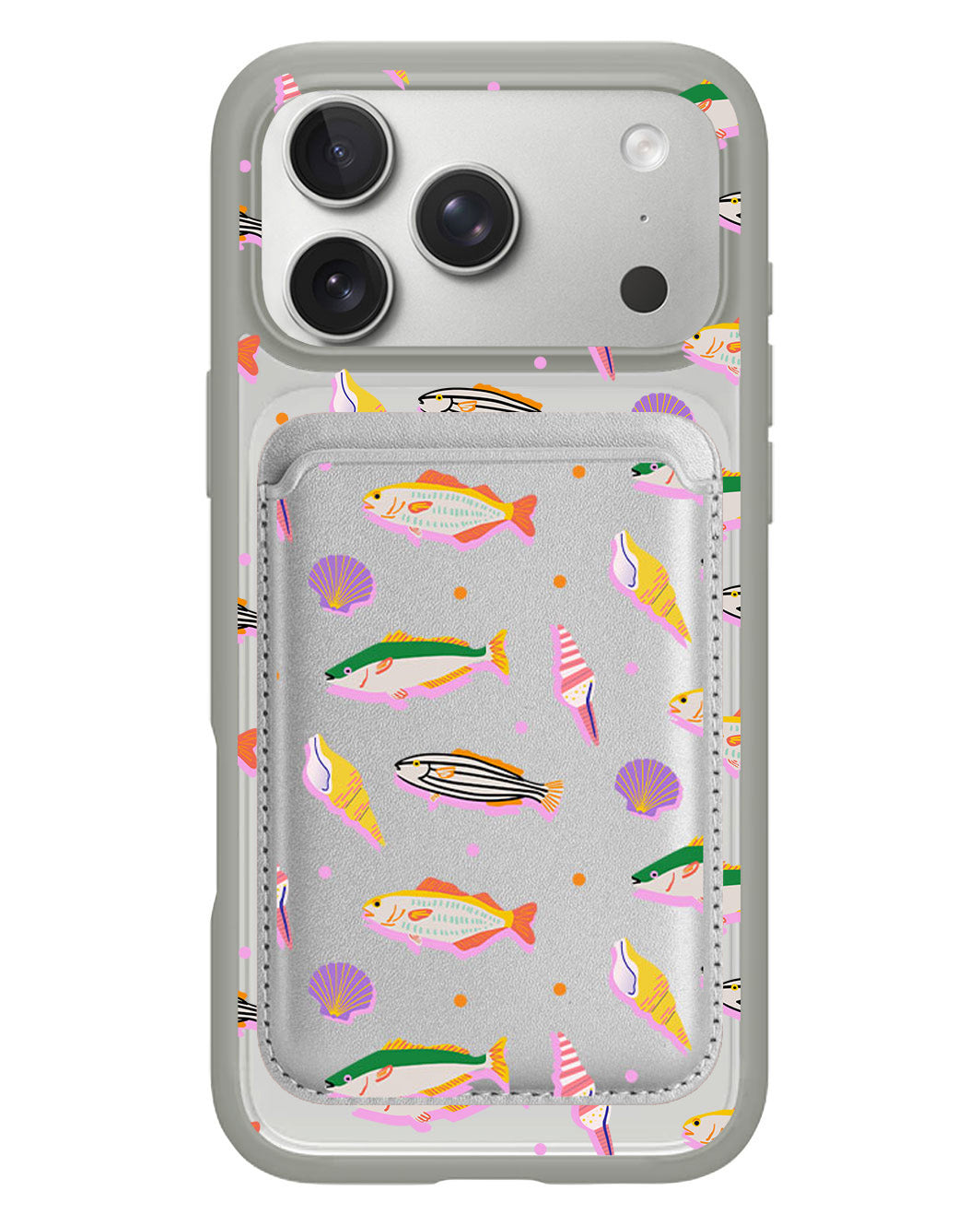 iPhone Magnetic Wallet Case - Sardines 3.0