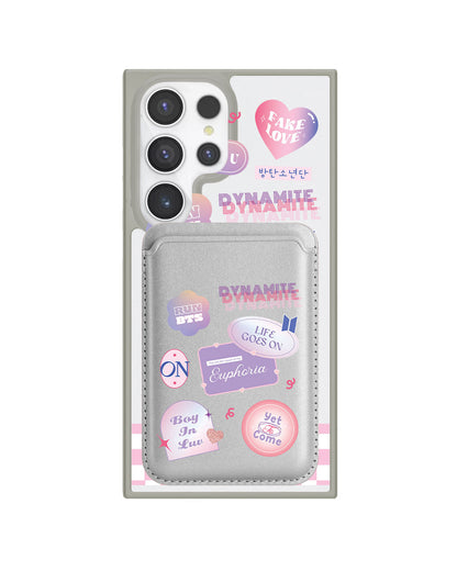 Android Magnetic Wallet Case - BTS Proof