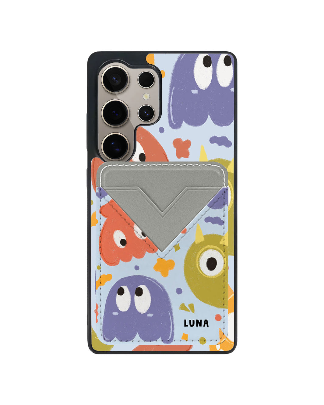 Android Avant Wallet Case - Cute Monster 1.0