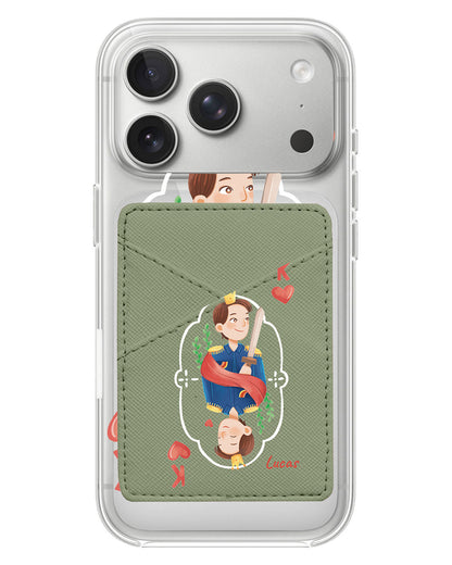 iPhone Phone Wallet Case - King