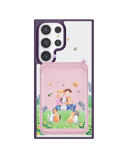 Android Magnetic Wallet Case - Adorable Animals