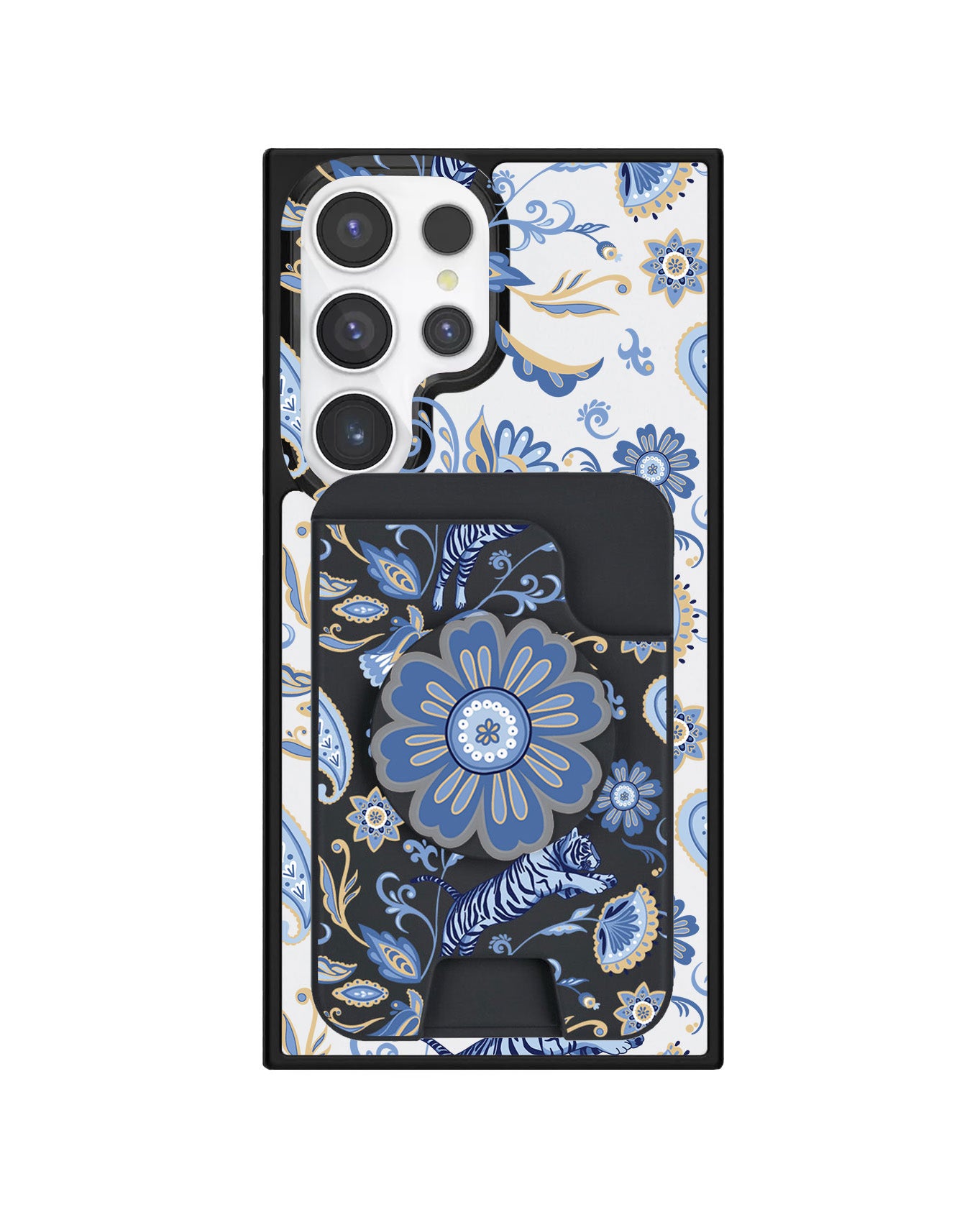 Android Magpop Wallet - Tiger & Floral 1.0