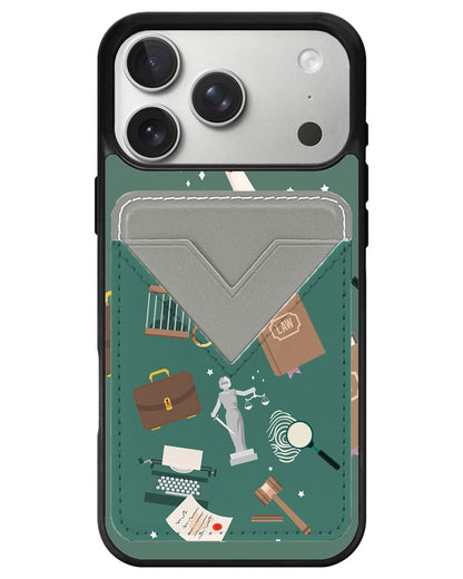 iPhone Avant Wallet Case - Lawyer