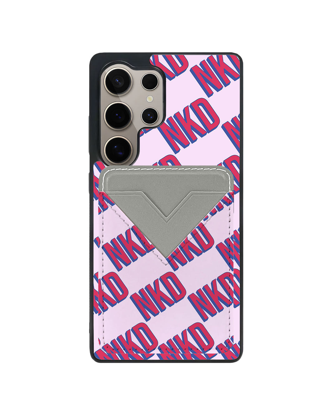 Android Avant Wallet Case - Custom Monogram 3.0 Diagonal Initial 2.0